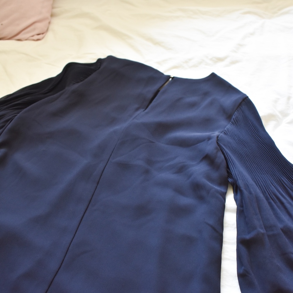 Mini Navy Dress Formal - Picture 4 of 4